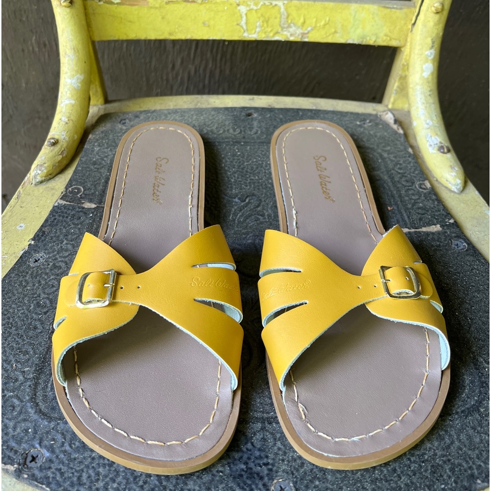 New Salt Water slides sandals size 8 NWOT - Picture 2 of 5